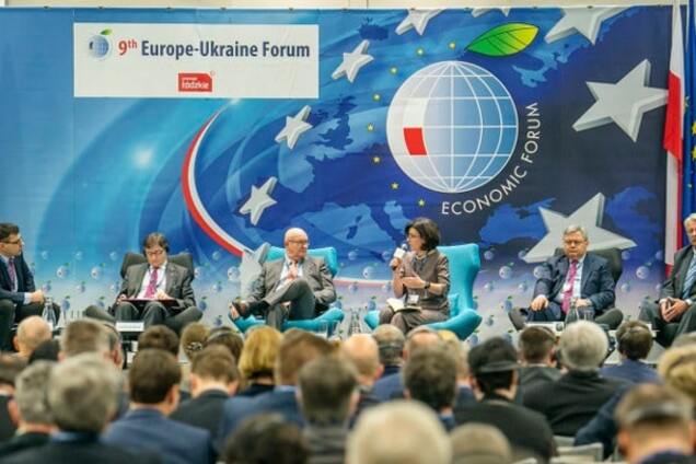 Украинские нардепы совершили демарш на форуме в Польше из-за 'друзей Путина'