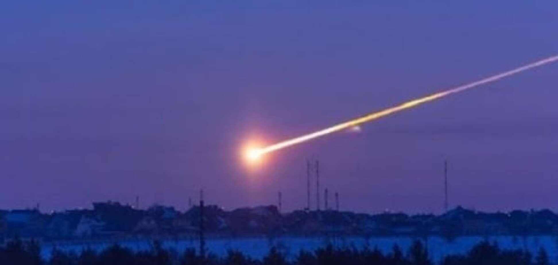 Во Львове упал яркий метеорит: видеофакт