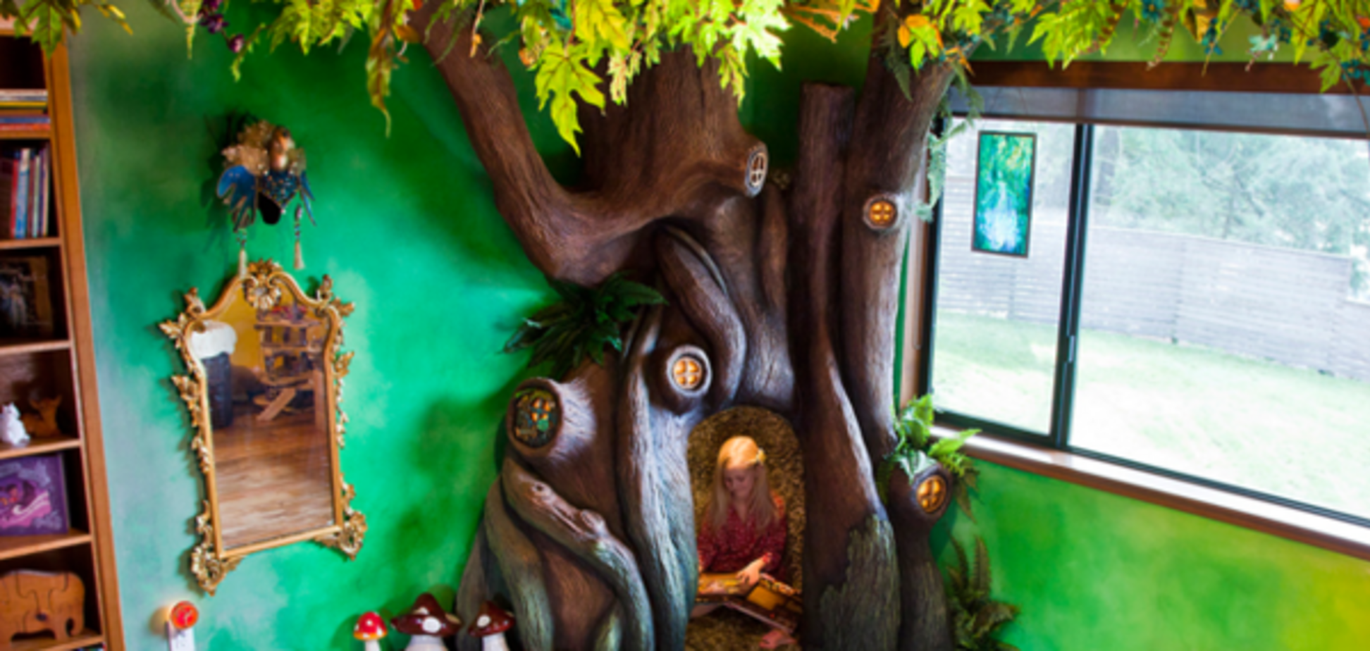 Отец превратил спальню дочери в волшебный домик: удивительные фото