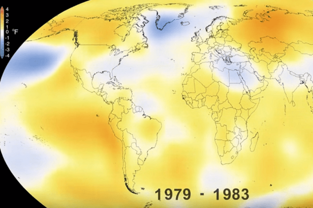 NASA показало, как глобальное потепление изменило Землю: видеофакт