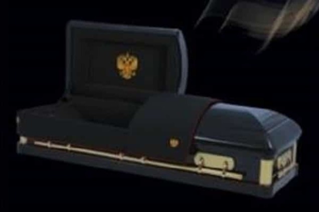 Россиян будут хоронить в элитных гробах 'патриот': опубликованы фото