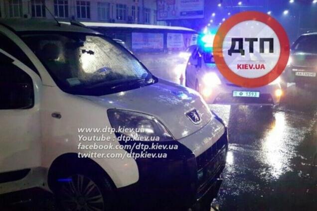 В Киеве нетрезвый виновник ДТП устроил скандал