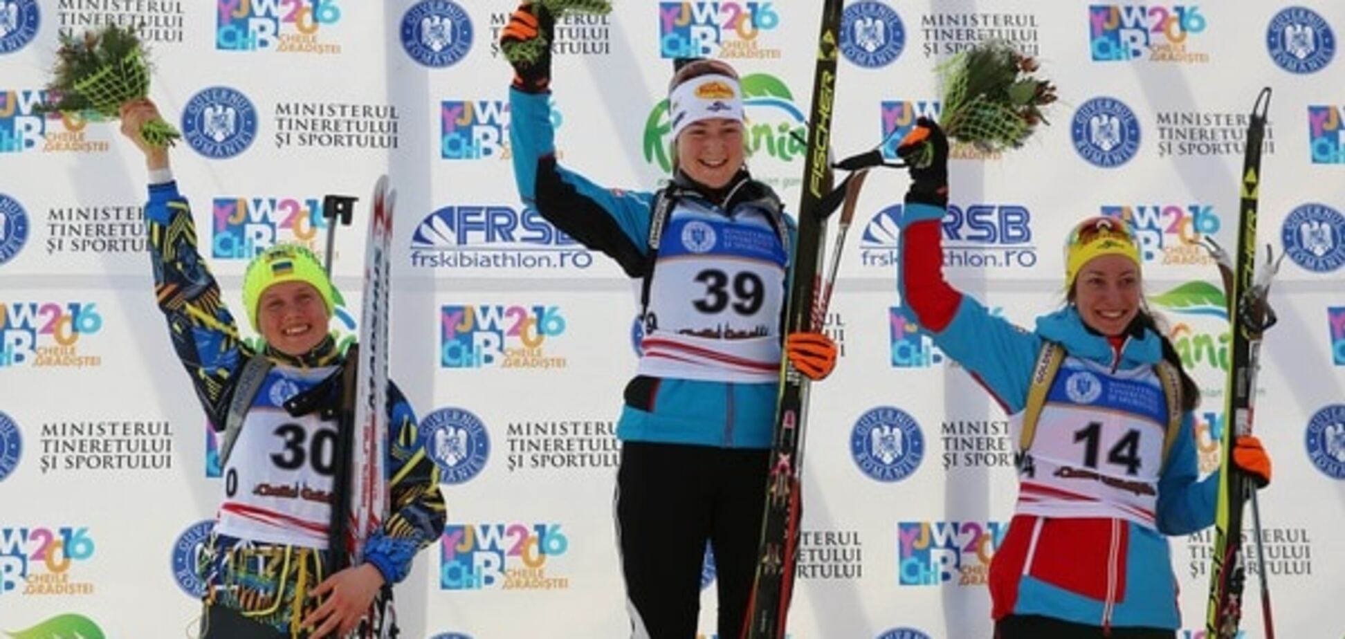Украинские девушки добыли первую медаль на чемпионате мира по биатлону