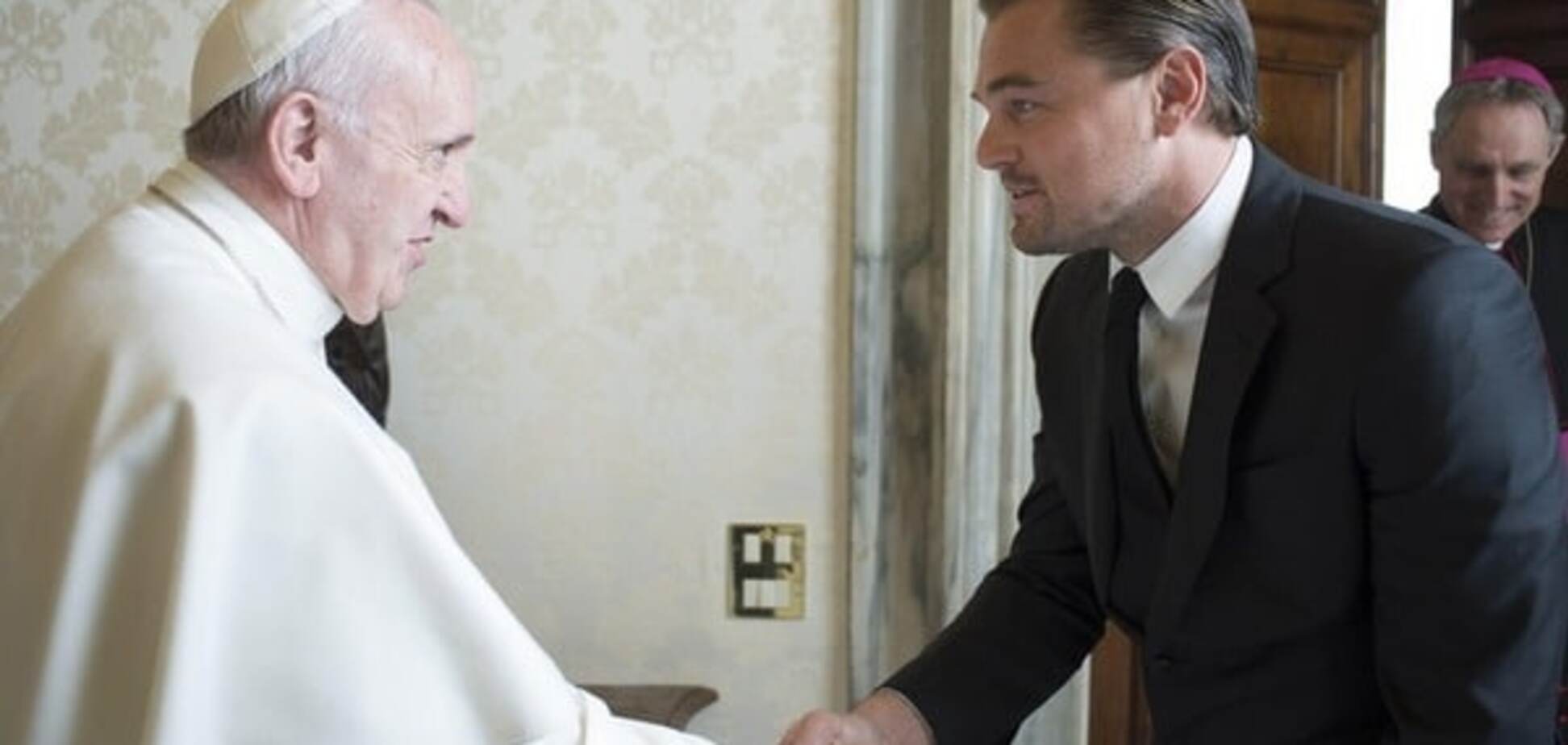 Лео в Ватикане: ДиКаприо обсудил с Папой проблемы экологии
