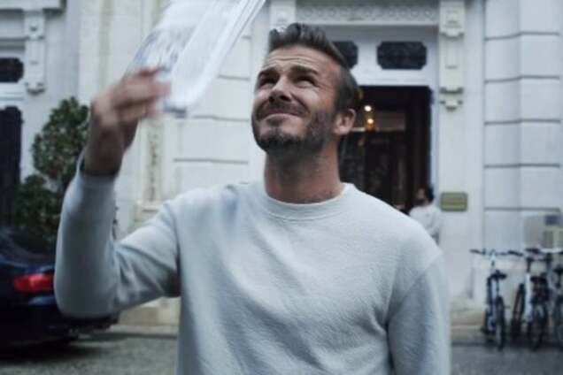 Бекхем знявся в незвичайній рекламі одягу: веселе відео