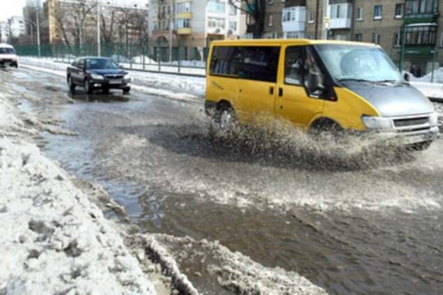 Потепление в Киеве: какие районы может подтопить