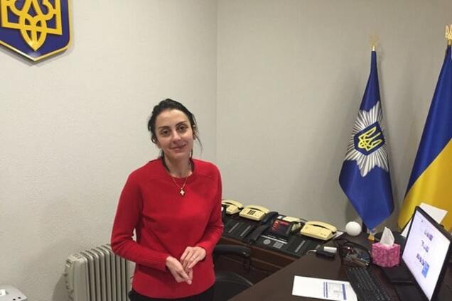 Глава полиции Украины работала без новогодних выходных