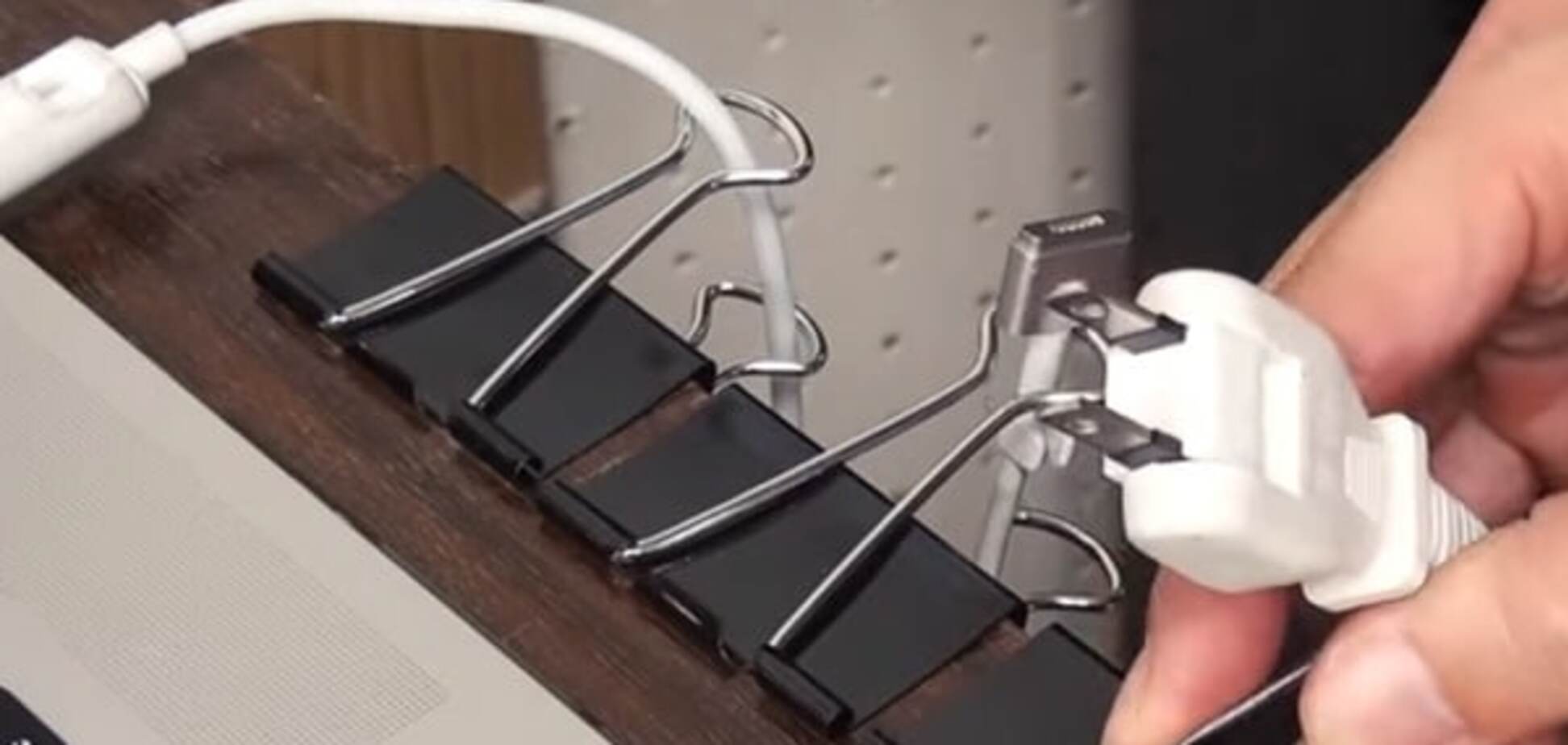 Полезный лайфхак: как использовать канцелярские зажимы в быту