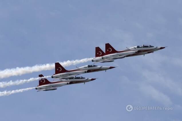 ВВС Турции приведены в 'полную готовность' после российской провокации