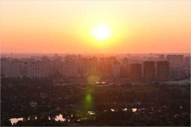 В Киеве прошлый год побил 135-летний температурный рекорд