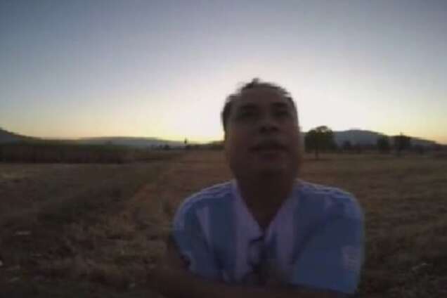 В Таиланде засняли необычную 'вспышку падающего света': видеофакт