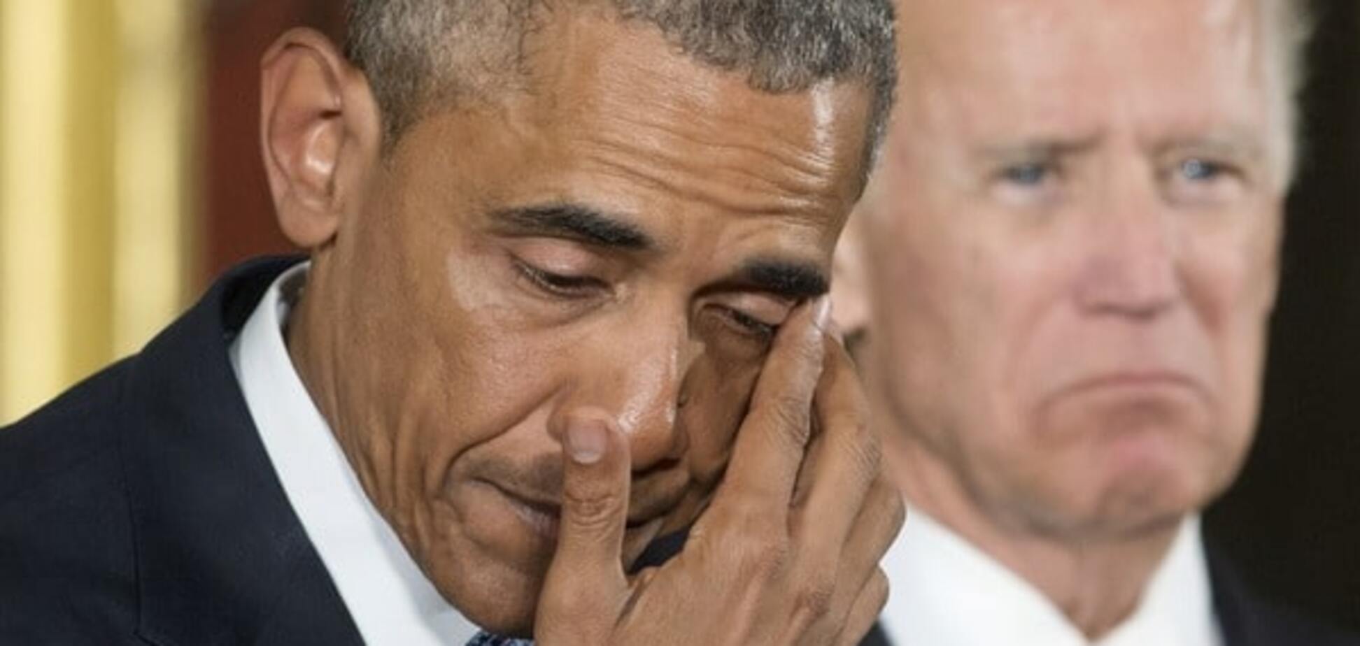 Обама расплакался, вспоминая жертв трагедии в 'Сэнди Хук'