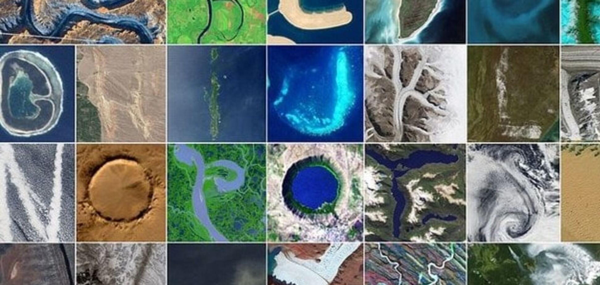 Послание древних? NASA показала природный алфавит, снятый из космоса
