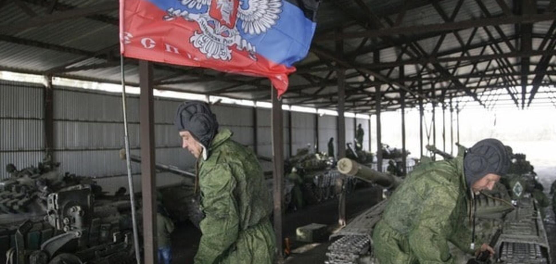 Терористи на Донбасі ховають танки і вогнемет 'Буратіно' - розвідка