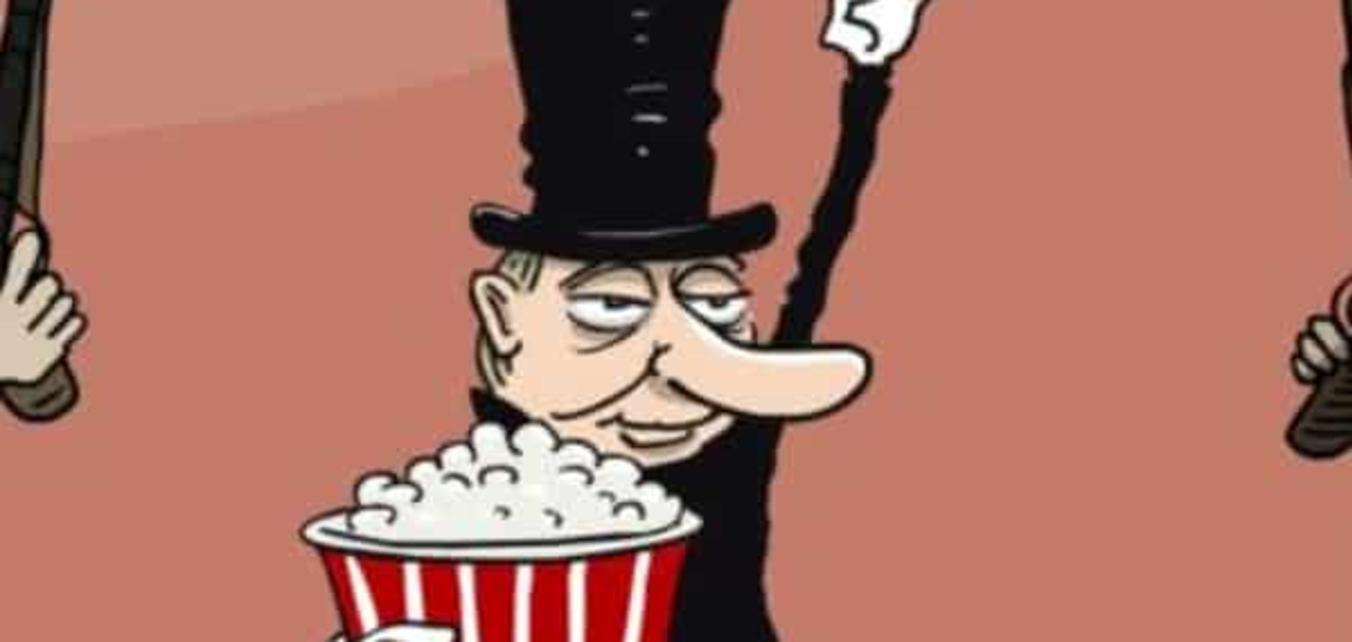 'Посредник': карикатурист высмеял Путина за попытки влезть между Саудовской Аравией и Ираном