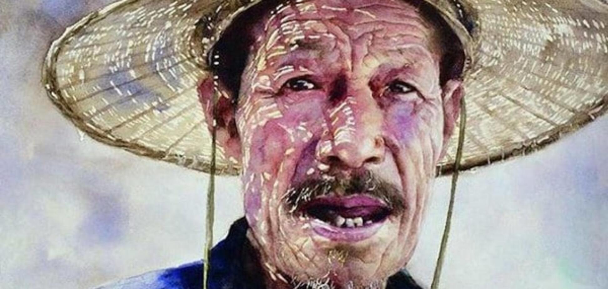 Жители Тибета: сеть покорили картины китайского художника, рисующего акварелью