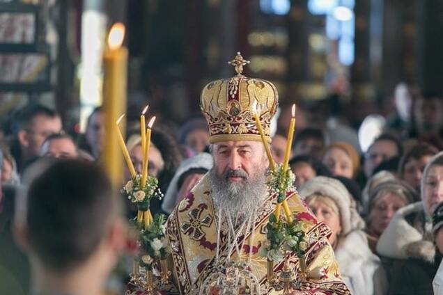 Глава УПЦ МП в поздравлении с Рождеством призвал украинцев 'терпеть друг друга'