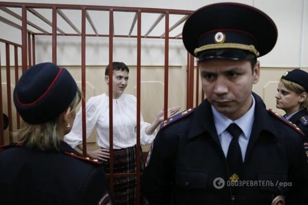 В России рассказали о состоянии объявившей голодовку Савченко