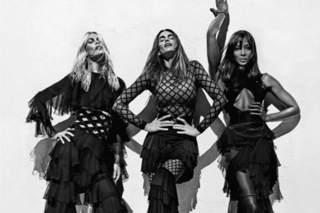 Супермодели 90-х стали лицами откровенной рекламной кампании: опубликованы фото