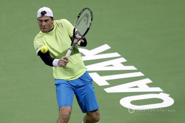 Сенсаційний українець дав бій легенді тенісу на турнірі в Досі