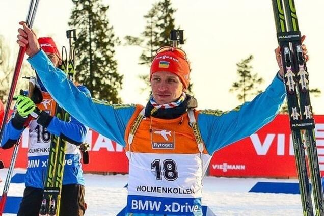 Украинец с несчастным случаем показал достойный результат на Кубке мира по биатлону