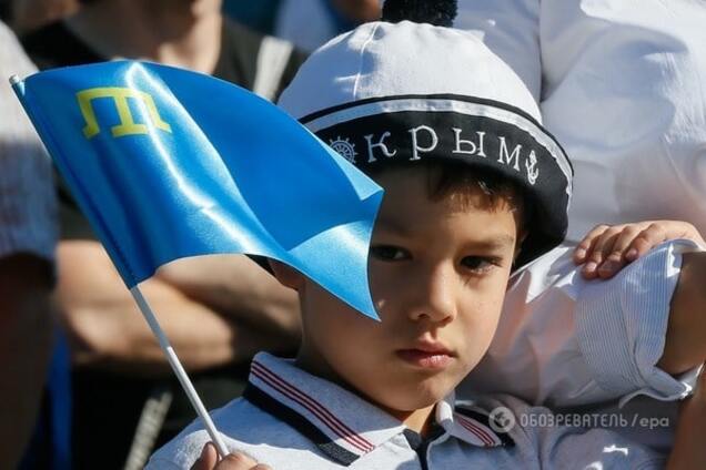 Акция в поддержку Крыма