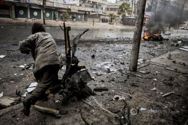 Разрушения в Сирии