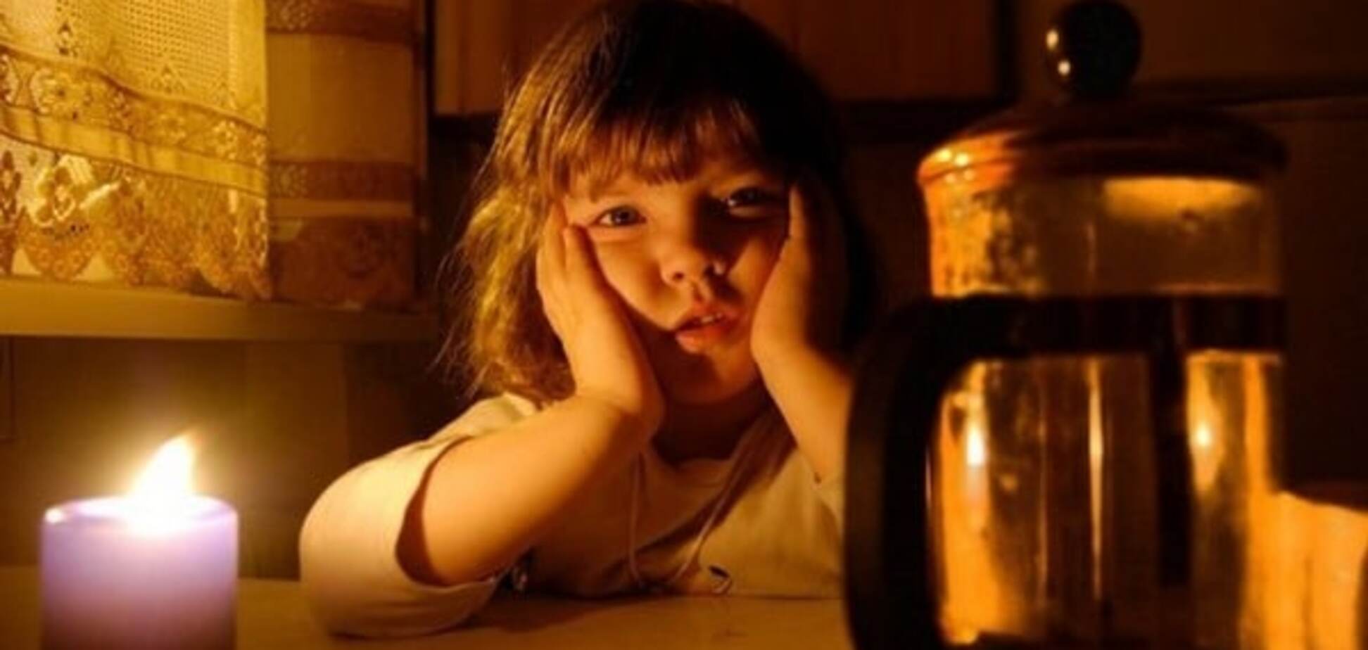 Свечка и ребенок