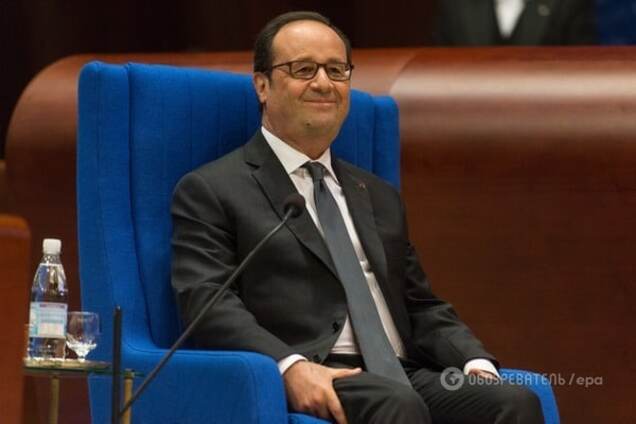 Президент Франции Франсуа Олланд