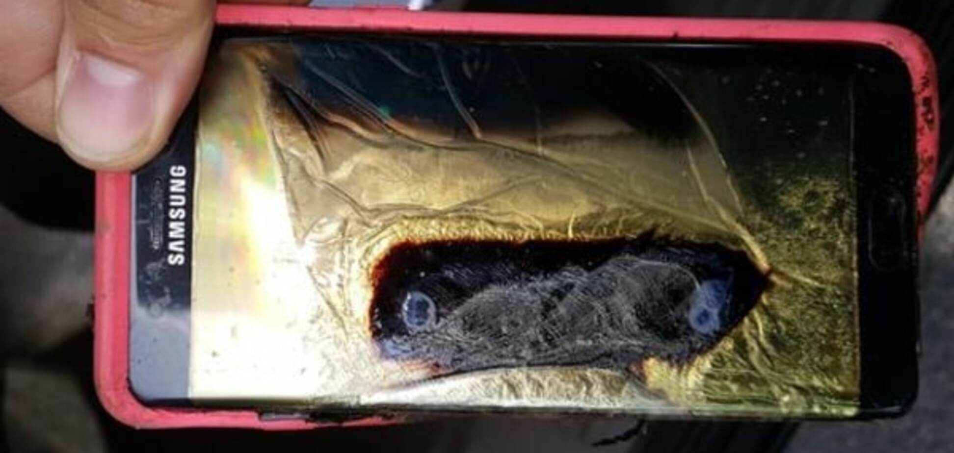 Samsung Galaxy Note 7 вибухнув