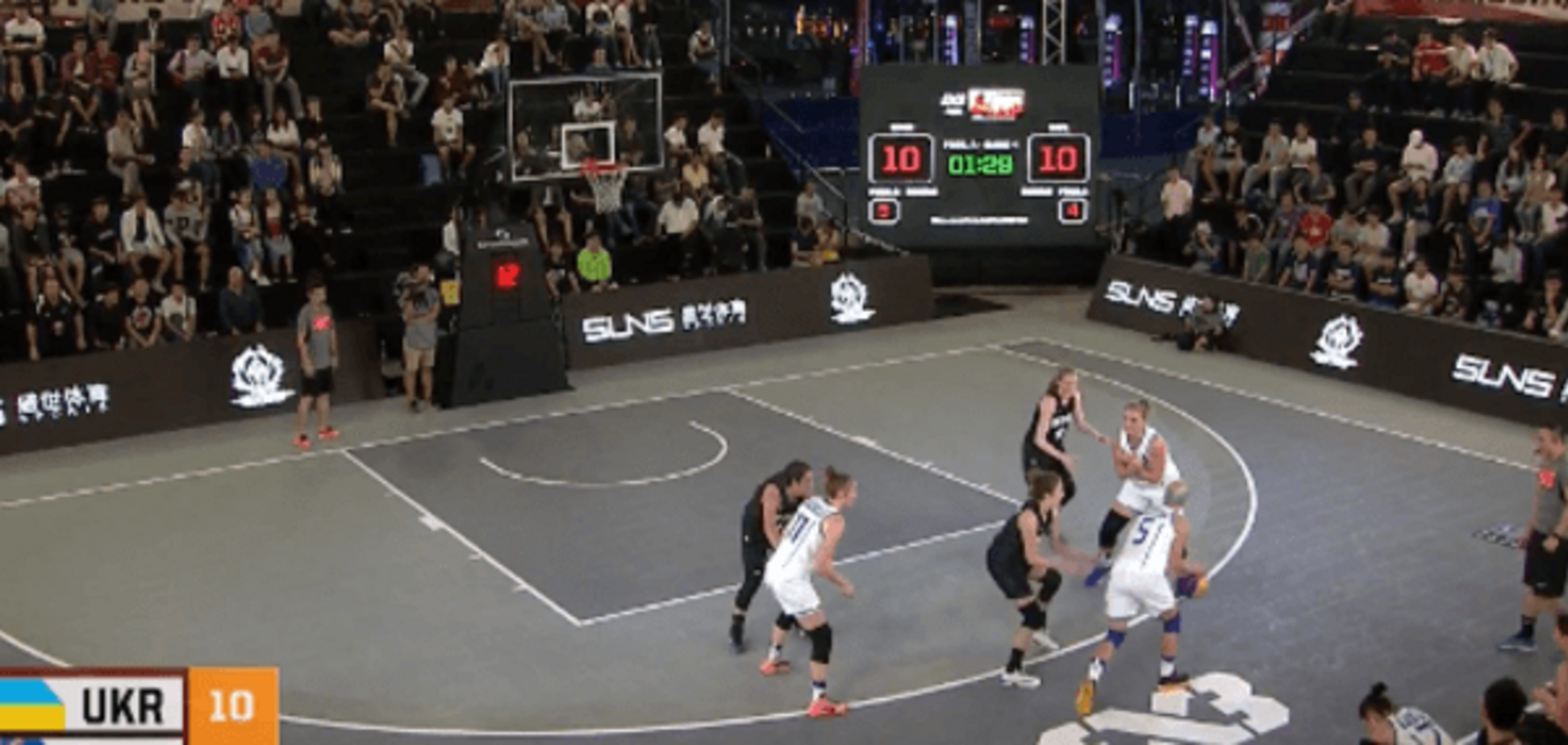 Сборная Украины драматично стартовала на чемпионате мира по баскетболу