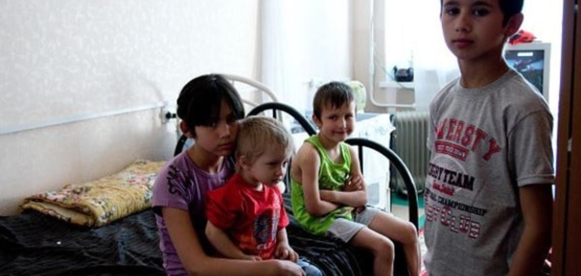 Дети на Донбассе