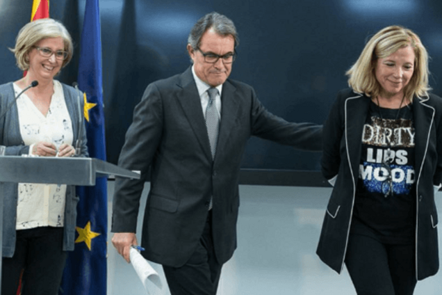 Ирене Ригау, Артур Мас, Жоана Ортега