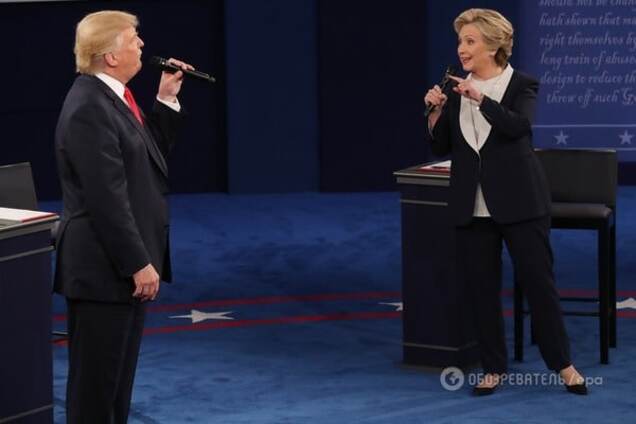 Трамп и Клинтон