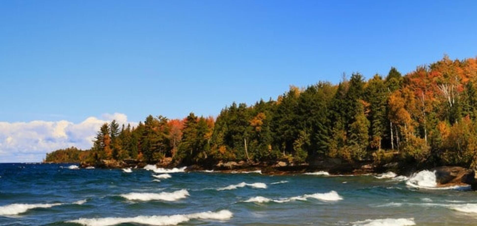 Верхнее озеро, Мичиган, США