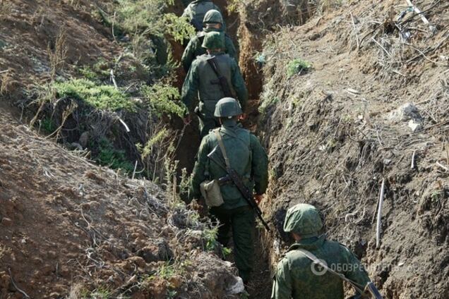 война донбасс окоп