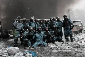 Бойцы Беркута
