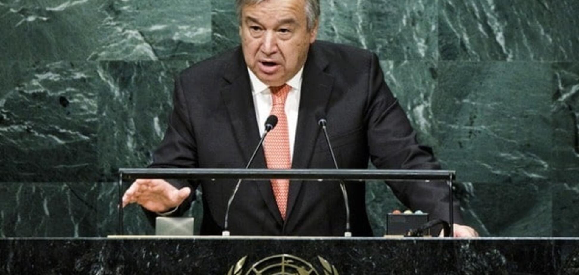 Генсек ООН Антонио Гутерреш