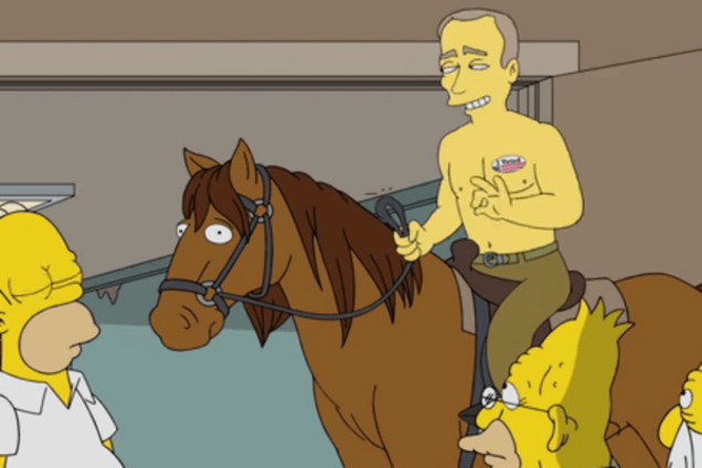 Эпизод из сериала \'Симпсоны\'