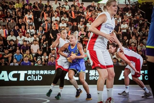 Женская юниорская сборная Украины по баскетболу 3х3