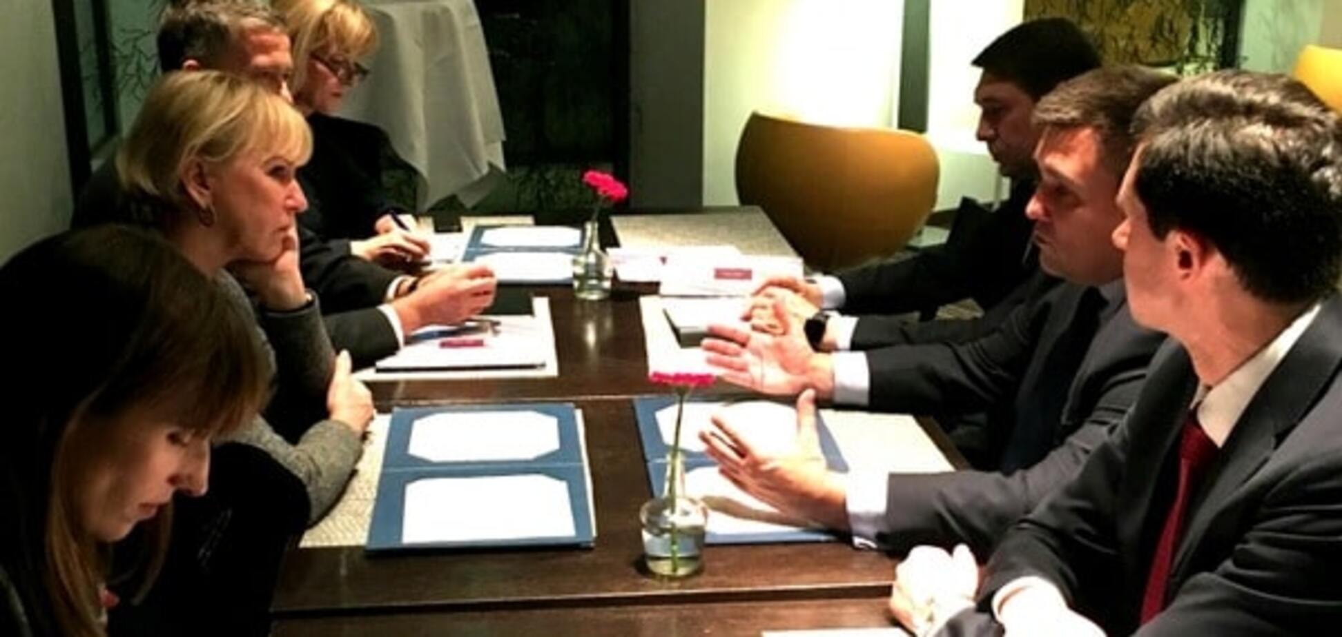 Встреча министров МИД