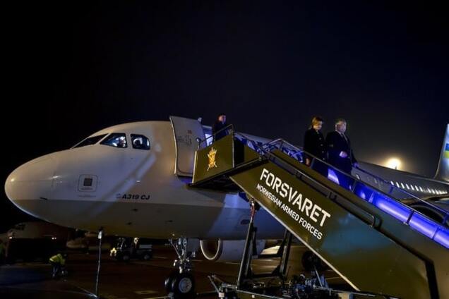 Порошенко прибыл в Норвегию