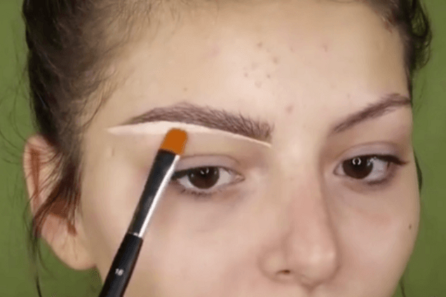 широкие брови в домашних условиях