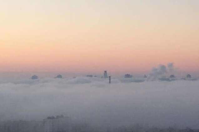 туман на Оболони