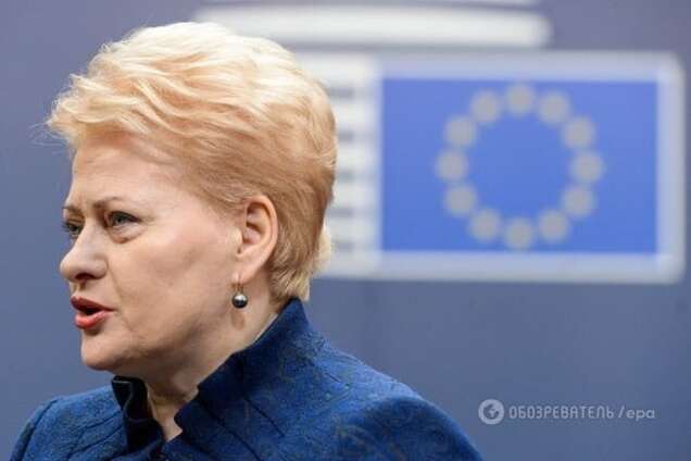 Грибаускайте: 'Искандеры' под Калининградом – агрессия РФ против всей Европы