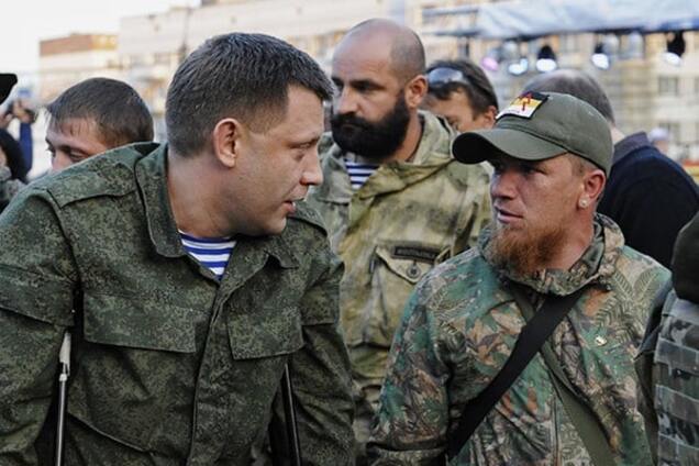 Главарь ДНР Захарченко и террорист Моторола