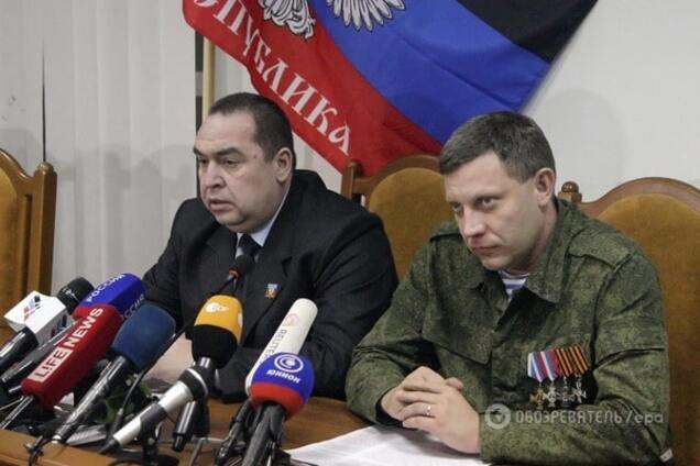 Игорь Плотницкий и Александр Захарченко