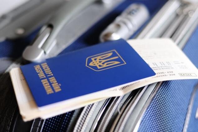 паспорт квиток чемодан