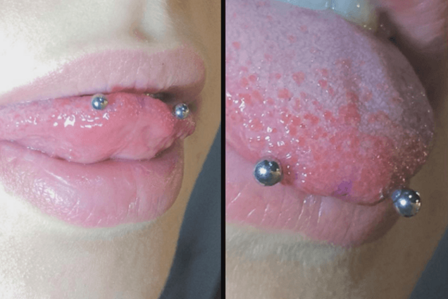 Пирсинг \'глаза змеи\'