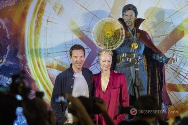 Бенедикт Камбербэтч и Тильда Суинтон